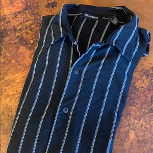 Branding button down shirt